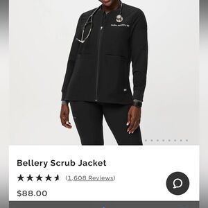 Scrub jacket